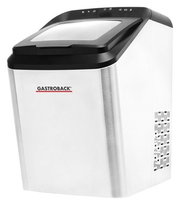 Gastroback 41143 Bartender Pro Tragbarer Eiswürfelbereiter
