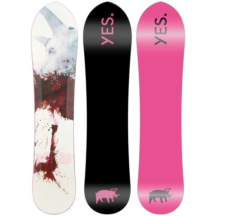 Yes 420 UNINC JPS Snowboard Pink 148 | eBay