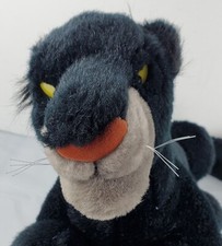 Disney Vintage Jungle Book Bagheera Black Panther Plush Stuffed Animal - EUC