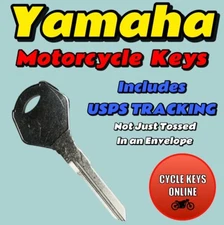 Yamaha YZFR3 MT03 ONLY Motorcycle Keys made Cut to Code for key codes 3501-3713