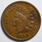1891 Indian Head Penny Cent Extremely Fine (XF)