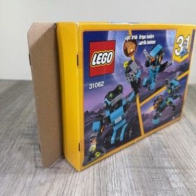 LEGO Creator 3 In 1 Robo Explorer 31062 Robot Dog Bird 100% Complete Manuals Box