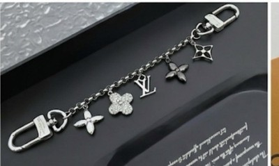 Louis Vuitton Fleur de Monogram Bag Charm Chain
