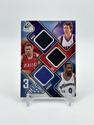 2009-10 Upper Deck SP Game Used Three Star Swatches Nash Roy Arenas #3S-NAR /50