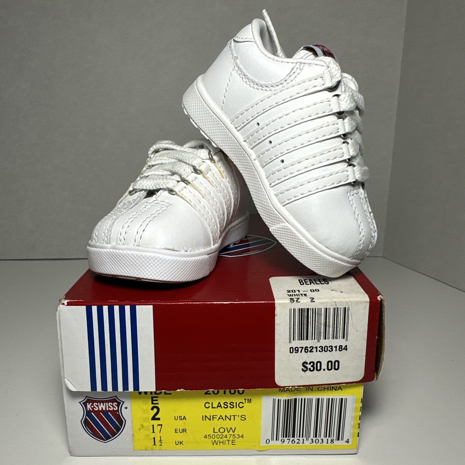 Sneakers Leather White Size 2e