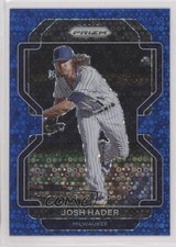 2022 Panini Prizm Tier II Blue Donut Circle Prizm 186/199 Josh Hader #130 v9t