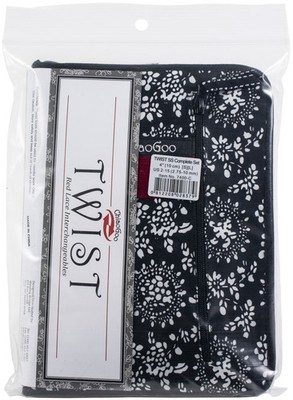 ChiaoGoo TWIST Red Lace Interchangeable Knitting Needle 4'' Tip Set-Complete