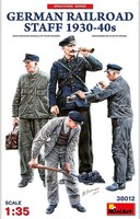 Miniart 38012 - 1:35 German Railroad Staff 1930-40S - Neu