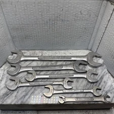 Craftsman USA 6pc. Double Open End Wrench Set SAE  USA 🇺🇸 VINTAGE