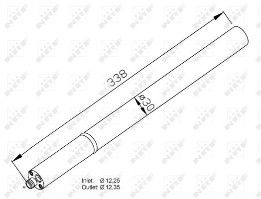 NRF 33211 Dryer, air conditioning for AUDI,SEAT,SKODA,VW - Image 24