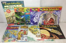Lot of 9 The Magic School Bus Series Books by Joanna Cole Ms. Frizzle Paperbacks