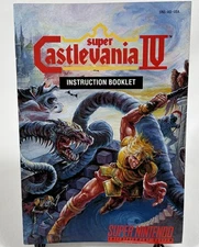 Castlevania IV 4 SNES Instruction Manual Booklet Only *NO GAME* Super Nintendo