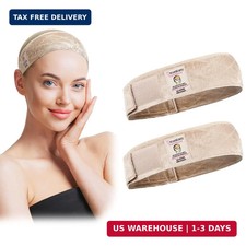 Dreamlover Wig Grip Band, Non-Slip 2 PCS Adjustable Headband for Wigs, Nude No