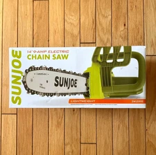 Sun Joe SWJ599E 14-inch 9-Amp Tree Limb Master Electric Handheld Chainsaw -NEW!!