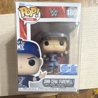 Funko Exclusive WWE John Cena Farewell Pop! 180 Special Edition Vinyl Figure