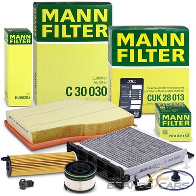 MANN INSPEKTIONSPAKET FÜR MERCEDES B-KLASSE W247 CLA GLA GLB 180-d 200-d 220-d