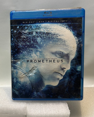 Prometheus (Blu-ray, 2012) with Case