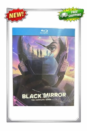 Black Mirror: Seasons 1-7(BLU-RAY, 7-Disc) Sealed