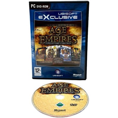Age of Empires   Collector s Edition PC DVD gereinigte Hülle (Ubisoft Exclusive)