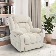 FlexiSpot Power Lift Recliner Chair for Elderly, Lift Chair w/ Massage & Heat