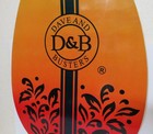 Dave And Buster's Boogie Skim Board Wall Display Art Wood Sign 37.25" x 20.5" — photo 3