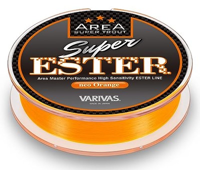 VARIVAS Super Trout Area Super Ester 140m Neo Orange 0.4NEW