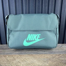 Nike Sportswear Womens Futura 365 Vintage Green Adjustable Crossbody Bag