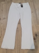 Karen Kane White Pants Women's Medium Stretch 28x27 NWT MSRP: $108 Made in USA