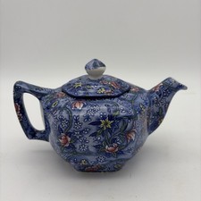 VTG Ringtons Blue Chintz Teapot James Sadler ...