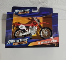 ADVENTURE FORCE 2 WHEELERS Honda XR 400R Dirtbike 1:18 Replica Motorcycle NIB