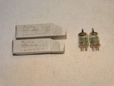 2 - JEA-5842 (417A ) Amperex Tubes*Strong Matched pair*Gold Pin*NOS-NIB*#R8