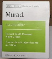 Murad Retinol Youth Renewal Night Cream - 50 mL/1.7 fl oz - NEW