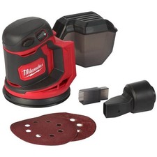 Image of Milwaukee M18 18V Cordless Random Orbital Sander - M18 BOS125-0