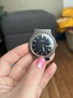 Vintage 1978 Timex Men’s Automatic Mechanical Watch Blue Dial Date Working