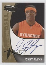 2009 Press Pass Fusion Signatures Gold 144/150 Jonny Flynn #SS-JF Auto pu3