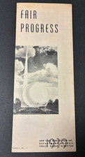 1939 New York World&rsquo;s Fair &ldquo;Fair Progress&rdquo; Summary No.12 Press Brochure Photos