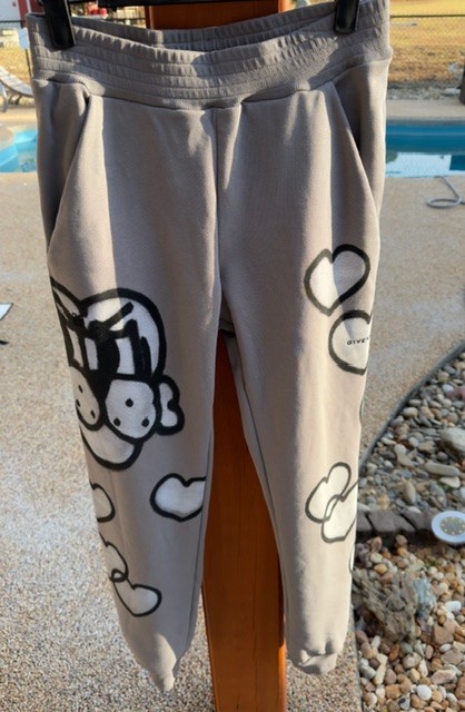 GIVENCHY x CHITO Girls Hearts Graphic Hoodie Jacket Joggers Set HTF!  SOLD OUT