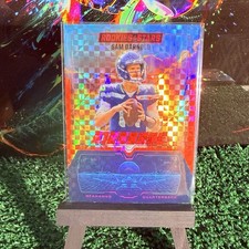2025 Panini Rookies & Stars - Airborne Sam Darnold #19 Red Plaid