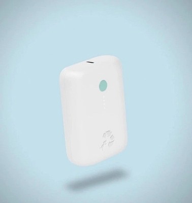 Nimble Champ Lite 5K Portable Charger, 15W USB-C Fast Charging Power Bank White