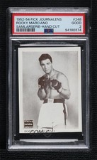 1952-54 Fick Journalens Samlarserie Rocky Marciano #248 PSA 2 7ut