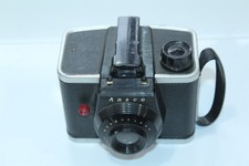 Vintage Ansco Film Camera Ready Flash Made in NY As Is Untested Parts Repair