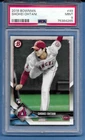 SHOHEI OHTANI 2018 BOWMAN ROOKIE #49 PSA 9 WELL CENTERED! AWESOME!