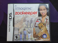 Imagine: Zookeeper (Nintendo DS, 2009) - TESTED WORKING - CIB
