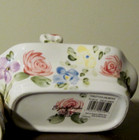 Tabletops Unlimited English Garden 3-Piece Set Salt & Pepper Shakers & Caddy — photo 6