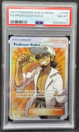 Professor Kukui graded PSA 8 for sale on eBay