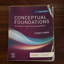 Elsevier Conceptual Foundations 7th Ed Friberg Paperback Nursing Textbook