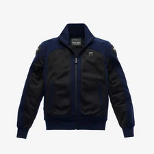 Blauer HT Easy Air Pro Waterproof Motorcycle Jacket Blue Soft-Shell Breathable CE