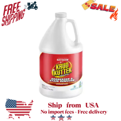 #ad Krud Kutter Kk012 Cleaner Degreaser Stain Remover Jug 1 Gal Concentrated $19.53