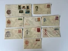 Vintage Lot of (9) India First Day Cover Stamps (1960's)