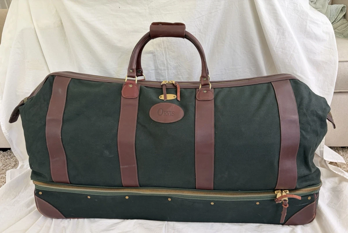 Orvis Leather Duffle Bags for sale | eBay